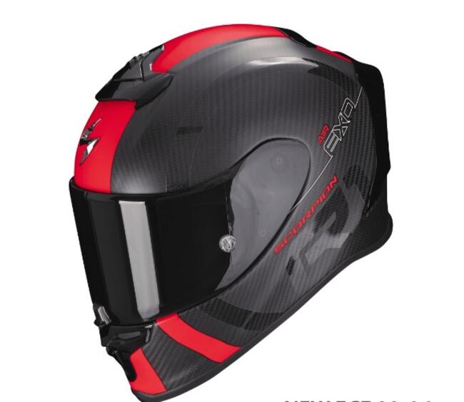 Caschi Integrali Nero/rosso Scorpion